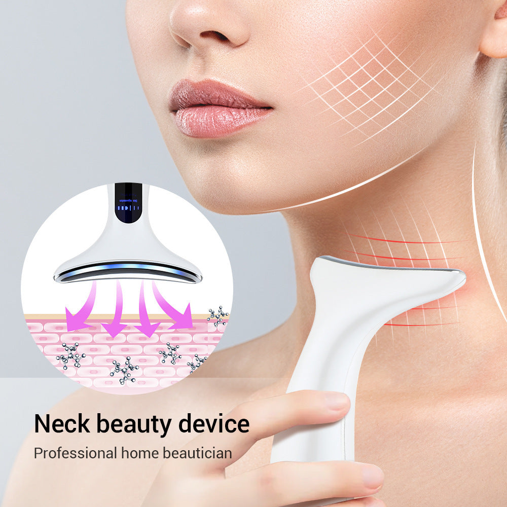 Appareil Raffermissant Cou & Visage Sovélia™ – Lifting & Massage Vibrant