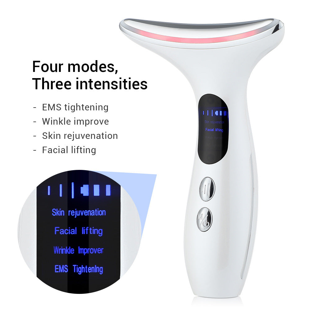 Appareil Raffermissant Cou & Visage Sovélia™ – Lifting & Massage Vibrant